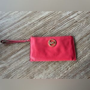Michael Kors wristlet watermelon